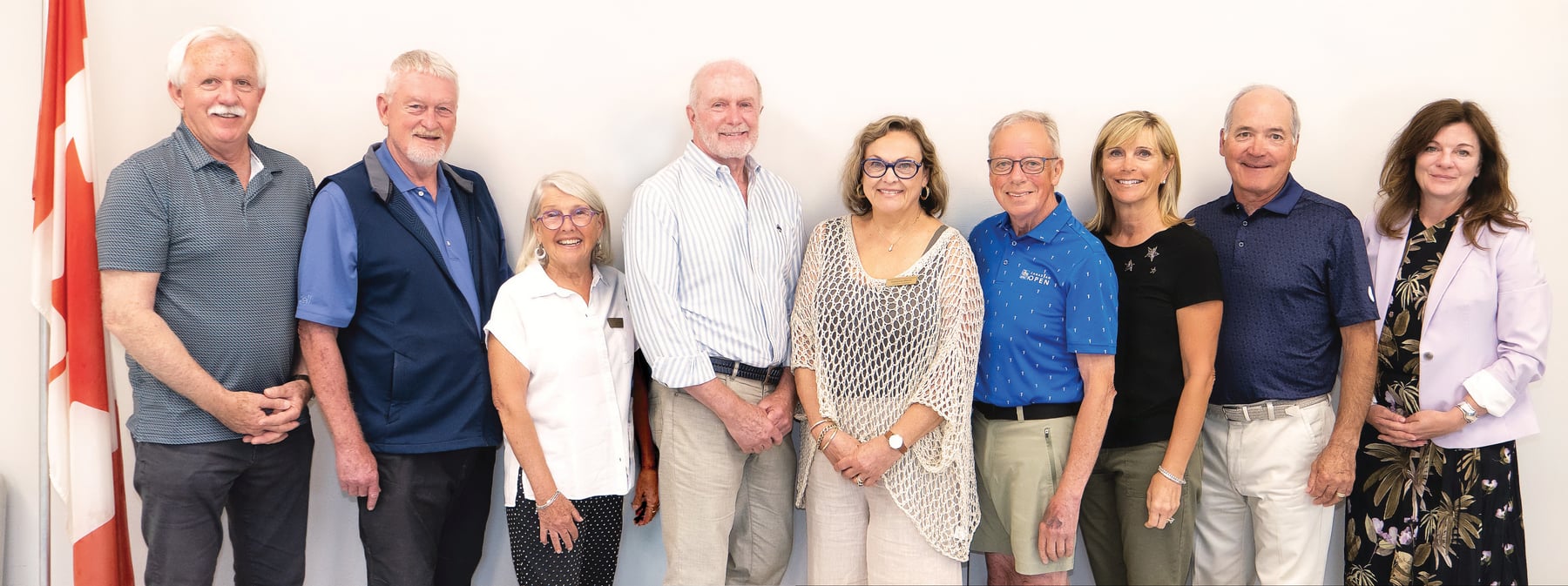 Hospice Georgian Triangle Foundation Board of Directors; numbered left to right, names listed below