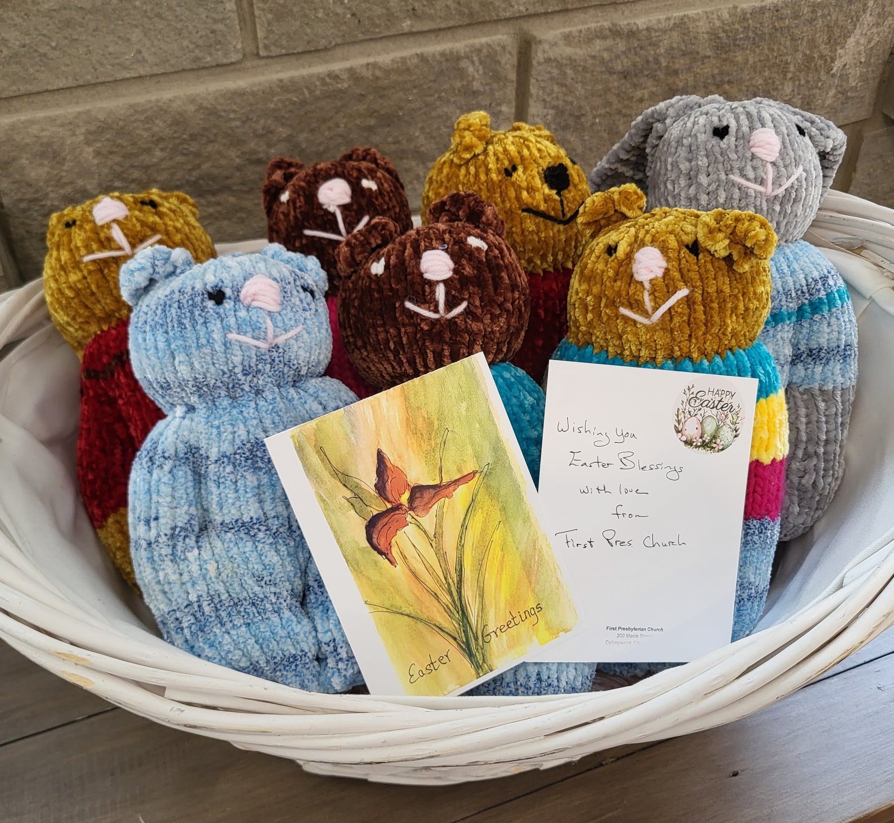 An Easter donation from First Presbyterian Church