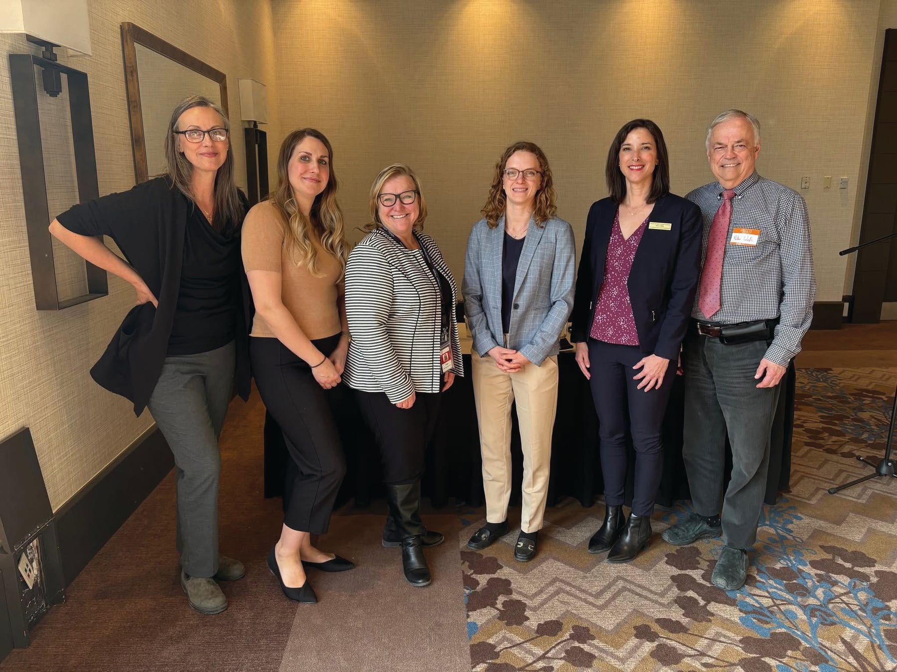 Community care partners at a palliative care education session
