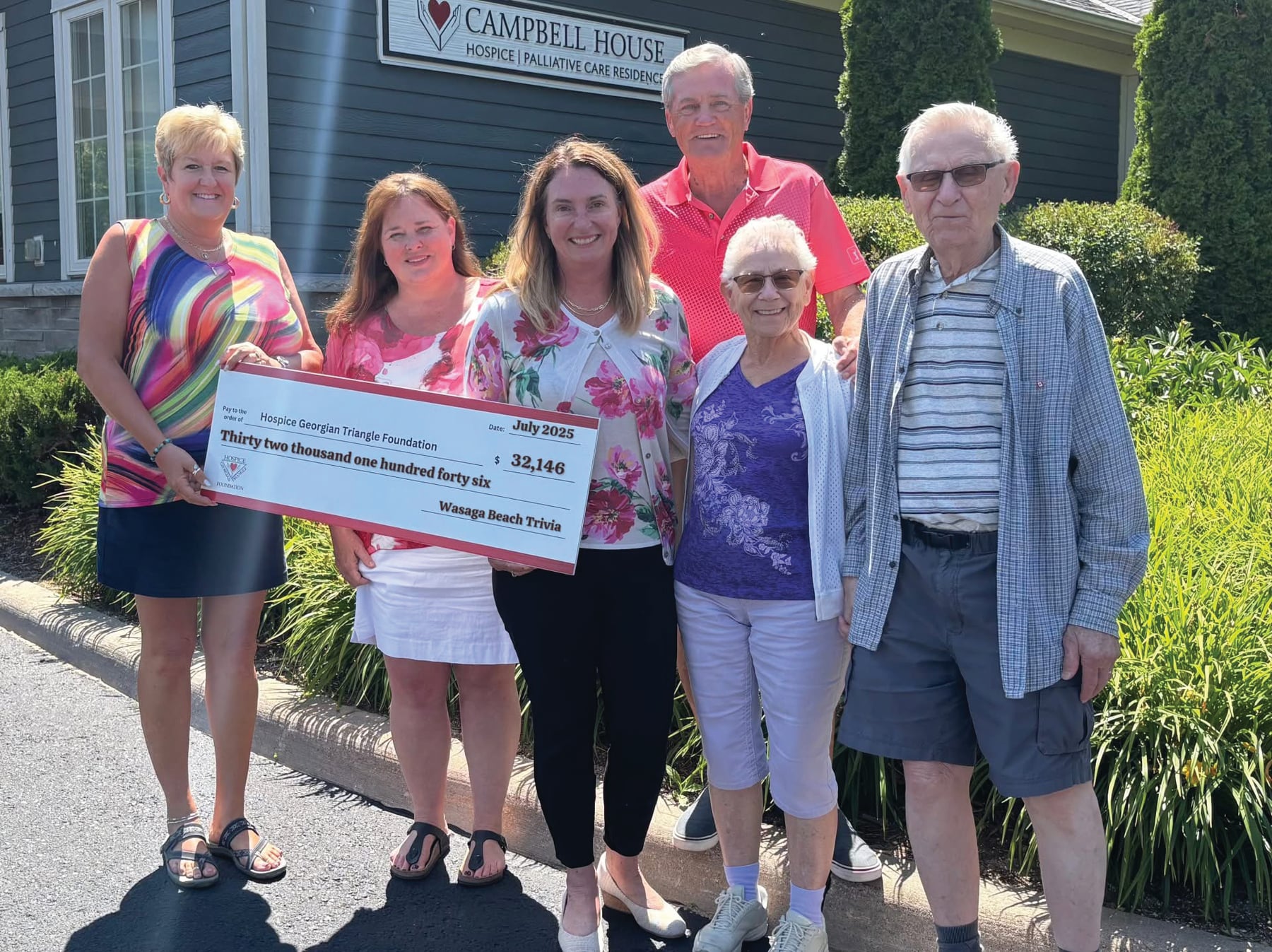 Community supporters at Wasaga Beach Trivia Night