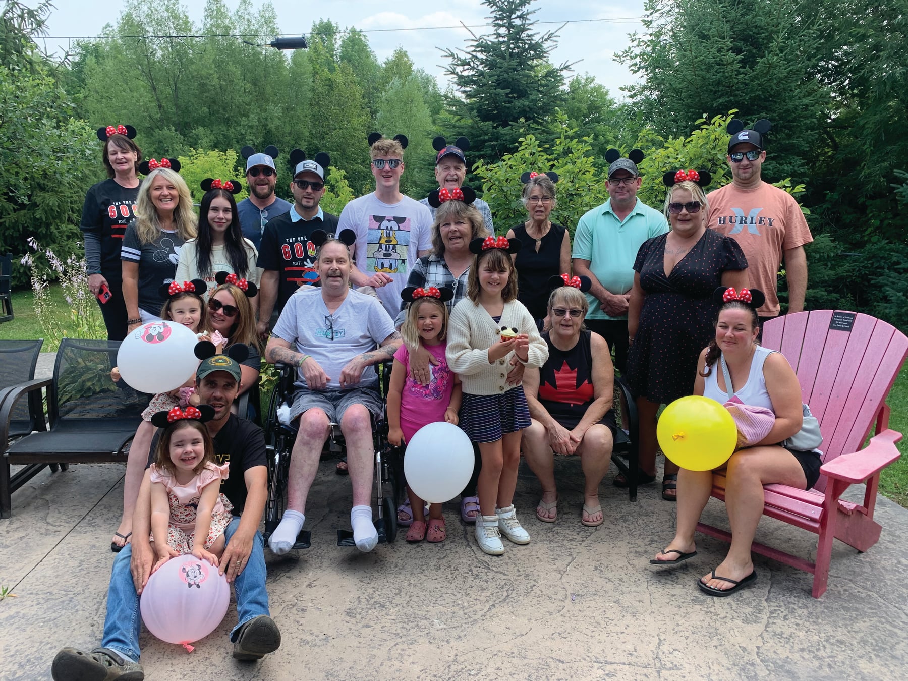 Community members celebrating together
