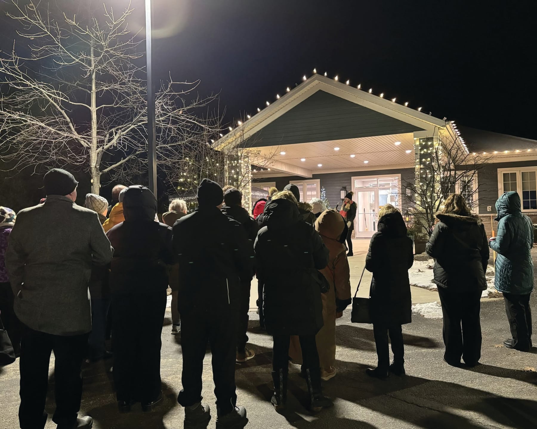 The Lights of Love memorial gathering