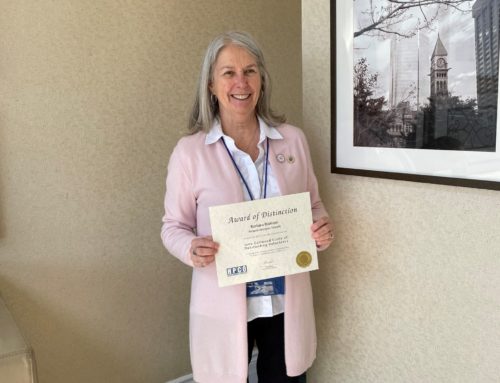 Hospice Georgian Triangle Recognizes Volunteer Barbara Ibbitson