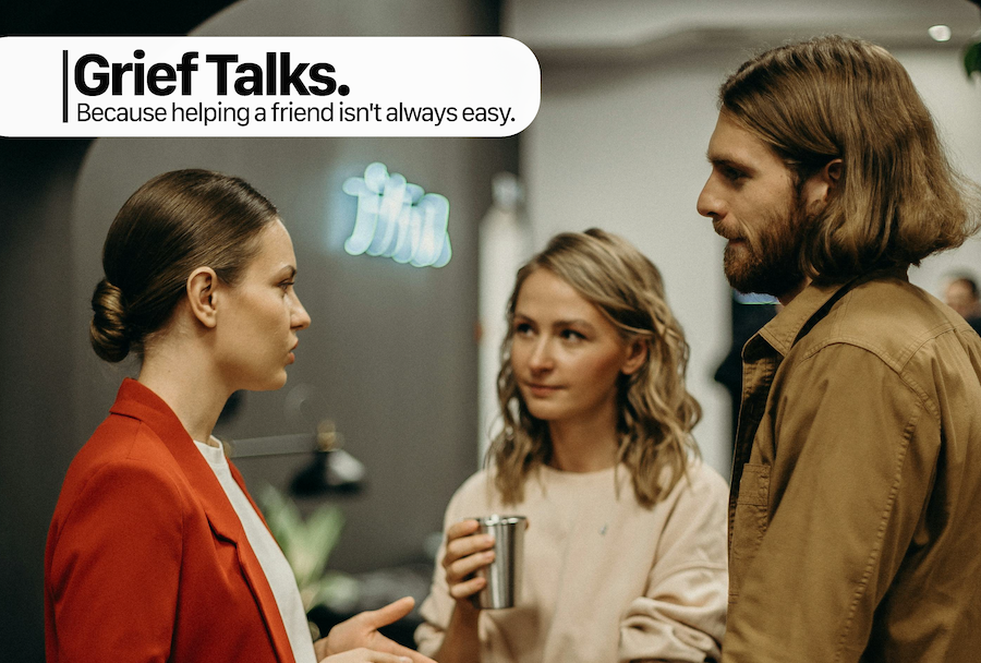 “Grief Talks” helping young adults learn to support their grieving friends and family.